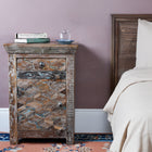 Bedside Cabinets Made From Reclaimed Teak