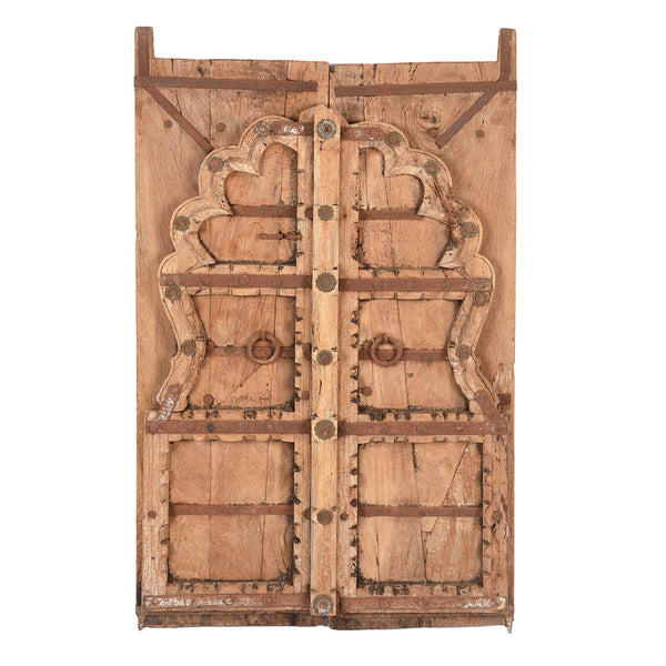 Bleached Window Shutters From Rajasthan - Late 19th Century Bleached Window Shutters From Rajasthan - Late 19th Century