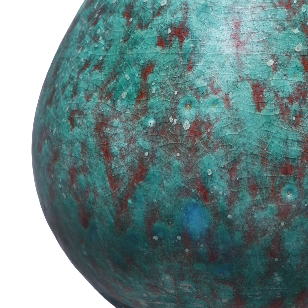 Green Yaobian Glaze Small Flower Vase