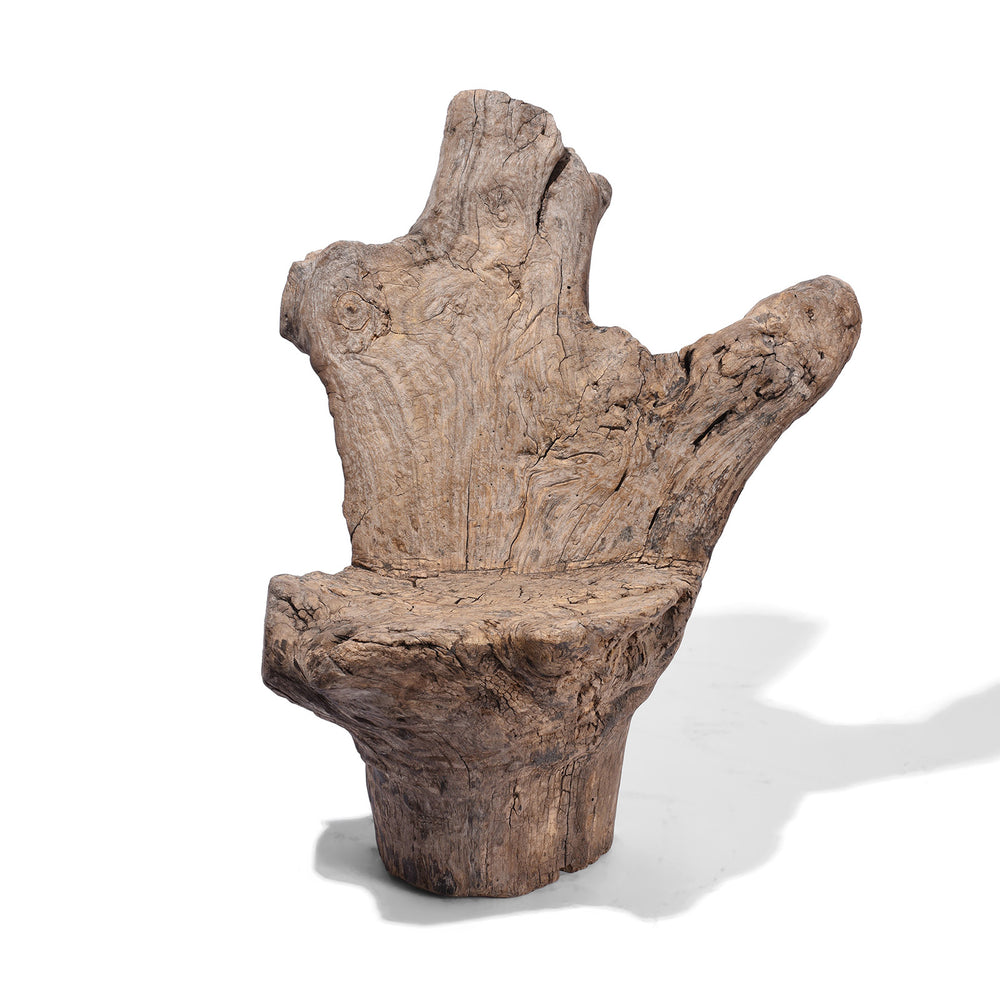 Vintage Chinese Poplar Root Chair | Indigo Antiques