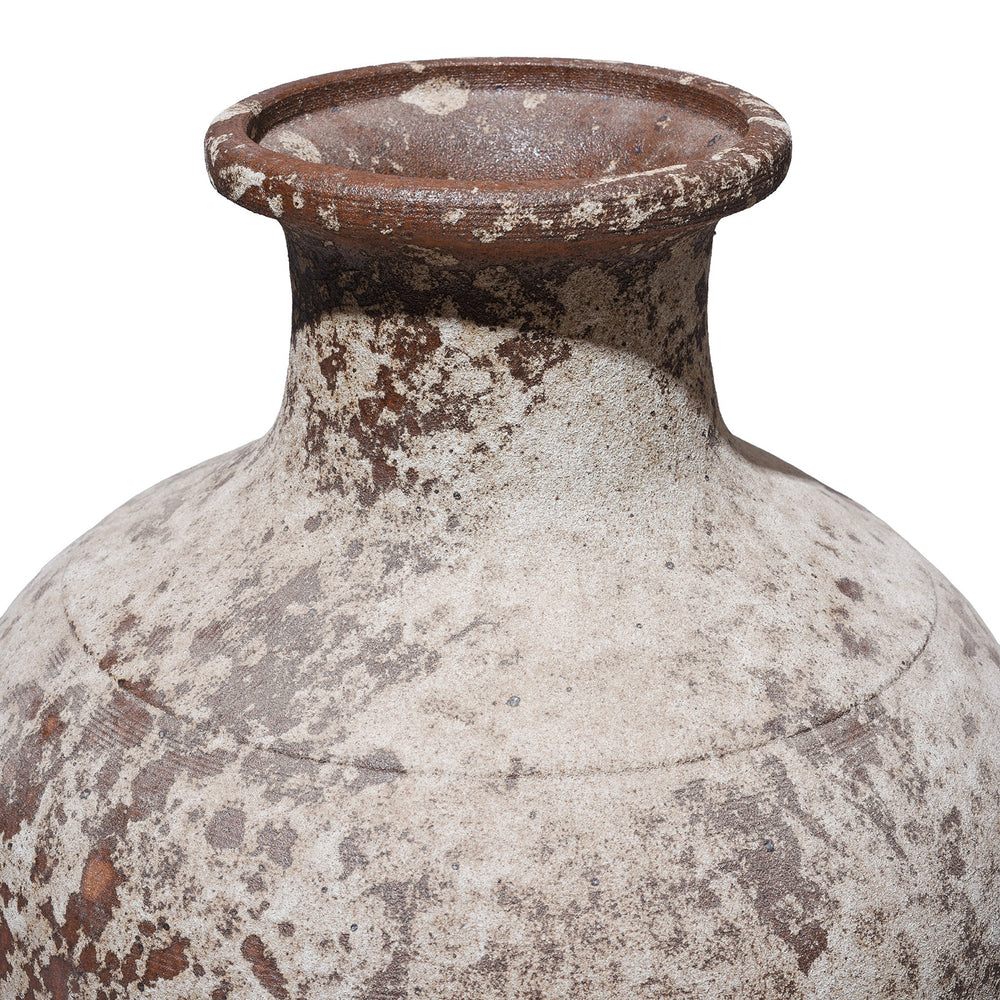 Rim Detail From Chinese Reproduction Porcelain Shipwreck Vase | Indigo Antiques
