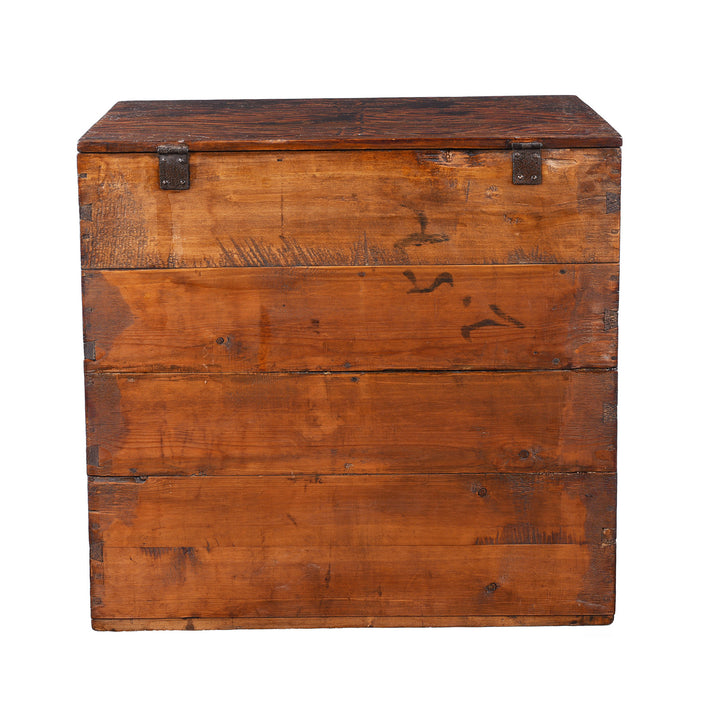 Back Of Option 1 Antique Mongolian Tiger & Mongoose Boxes | Indigo Antiques