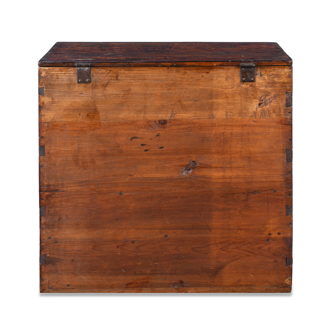 Back Of Option 2 Antique Mongolian Tiger & Mongoose Boxes | Indigo Antiques