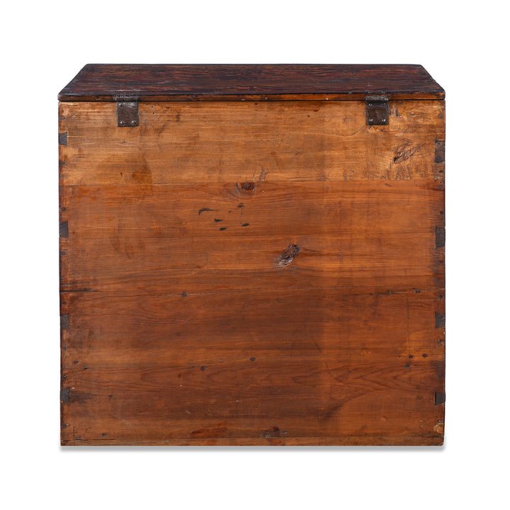 Back Of Option 2 Antique Mongolian Tiger & Mongoose Boxes | Indigo Antiques