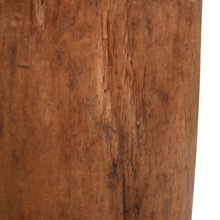 Wood Detail From Antique Umbrella Stand From Gansu | Indigo Antiques