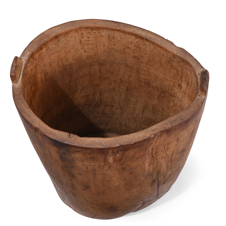 Interior Of Antique Umbrella Stand From Gansu | Indigo Antiques