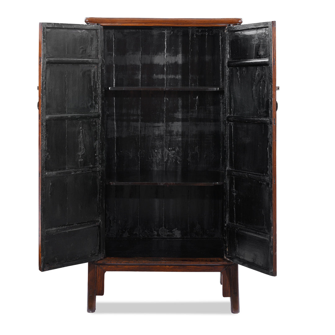 Interior Of Chinese Antique Taper Cabinet From Jiangsu | Indigo Antiques