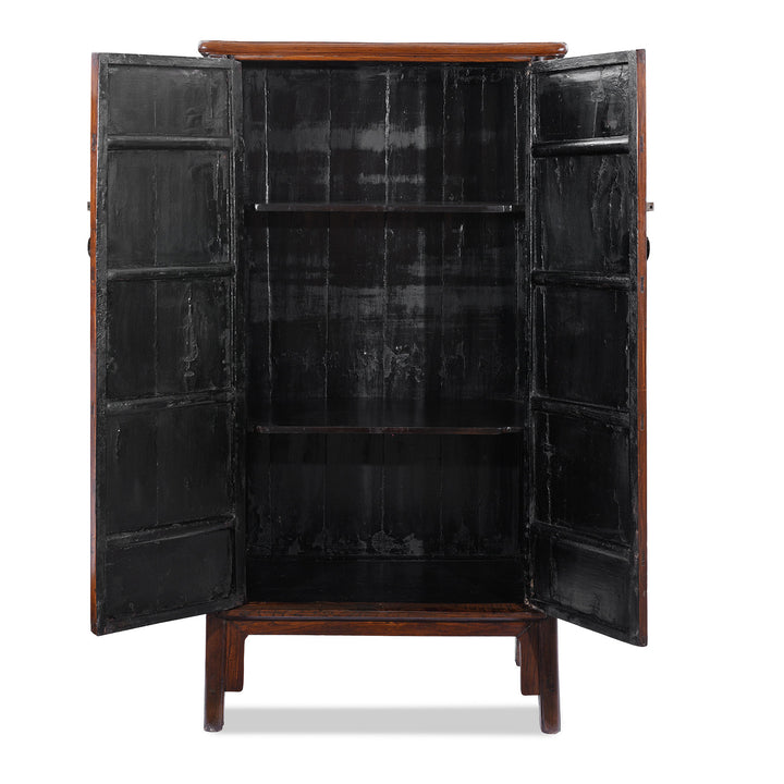 Interior Of Chinese Antique Taper Cabinet From Jiangsu | Indigo Antiques