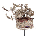 Decorative Miao Tribal Hat From Guizhou On Stand