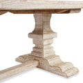 White Regency Style Dining Table Made From Reclaimed Wood