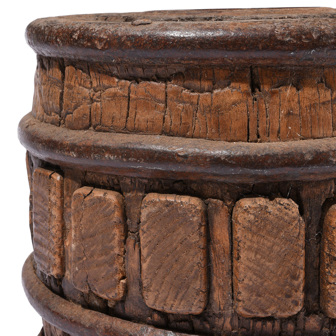 Detail From Antique Wheel Hub From Shandong Province | Indigo Antiques