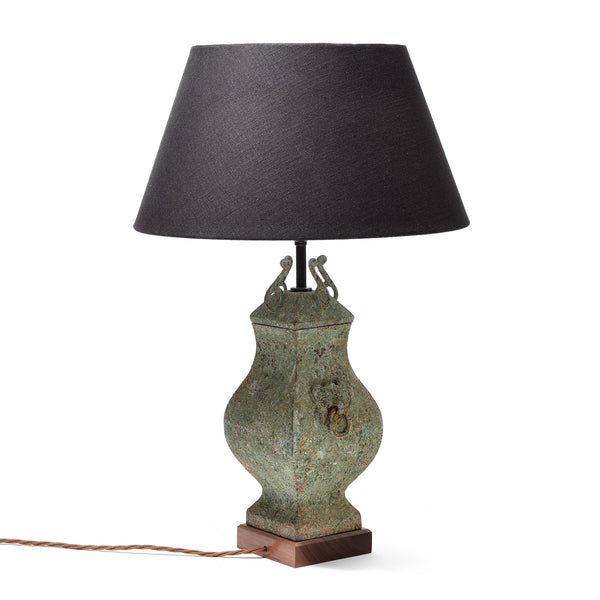 Reproduction Tang Dynasty Bronze Vessel Lamp