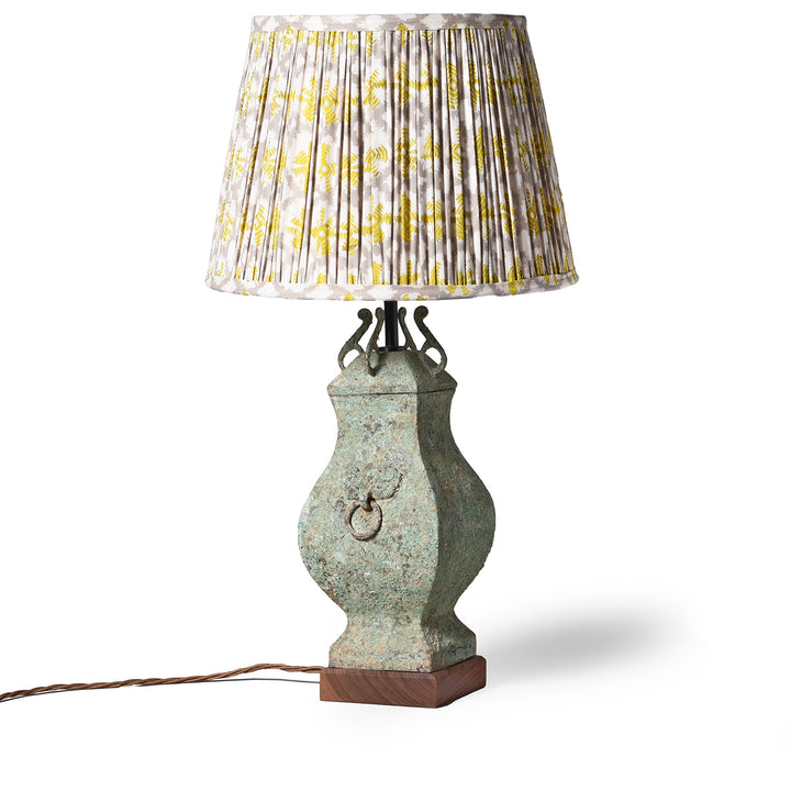 Reproduction Tang Dynasty Bronze Vessel Lamp | Indigo Antiques