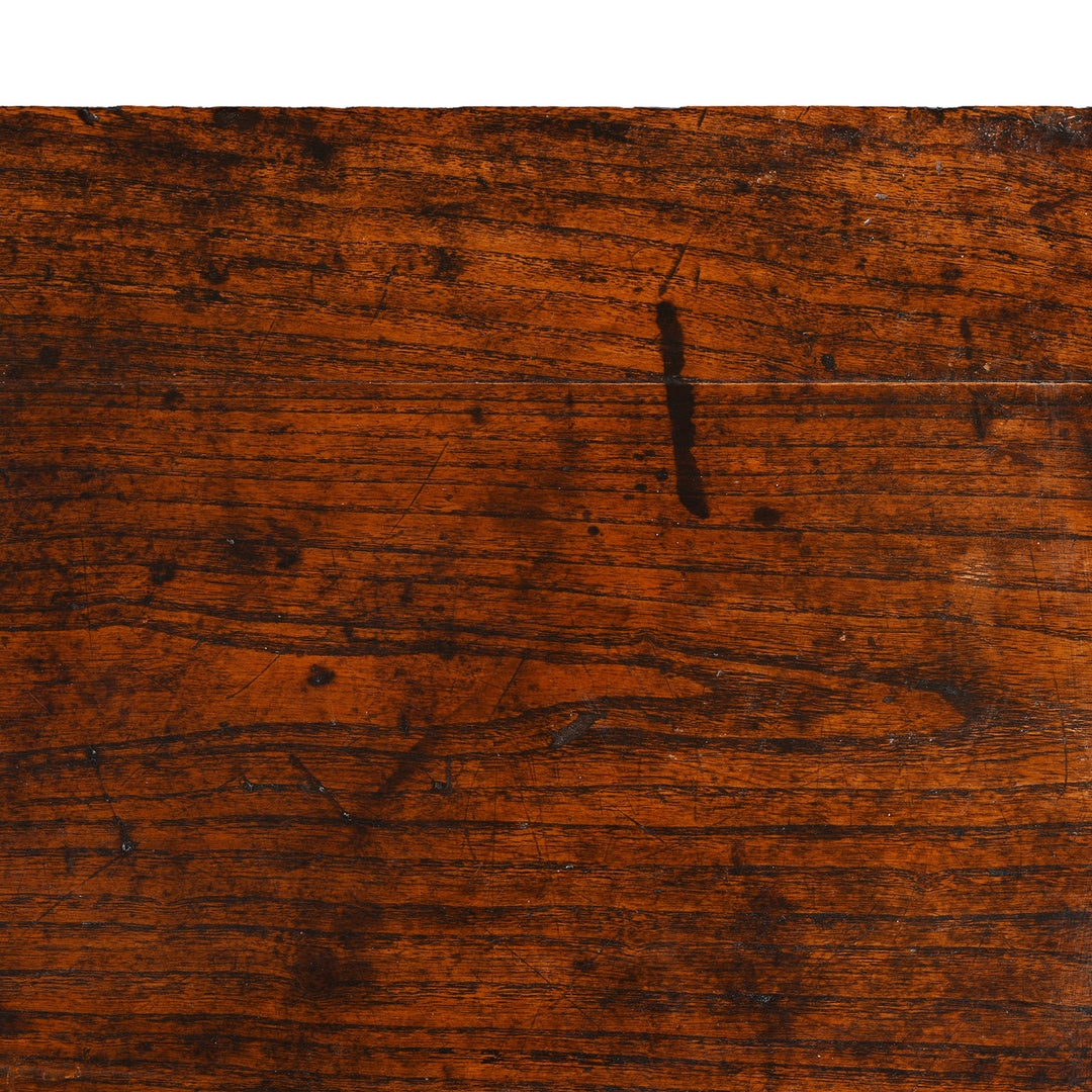 Top Detail From Antique Elm Kang Table From Shanxi - 19th Century | Indigo Antiques