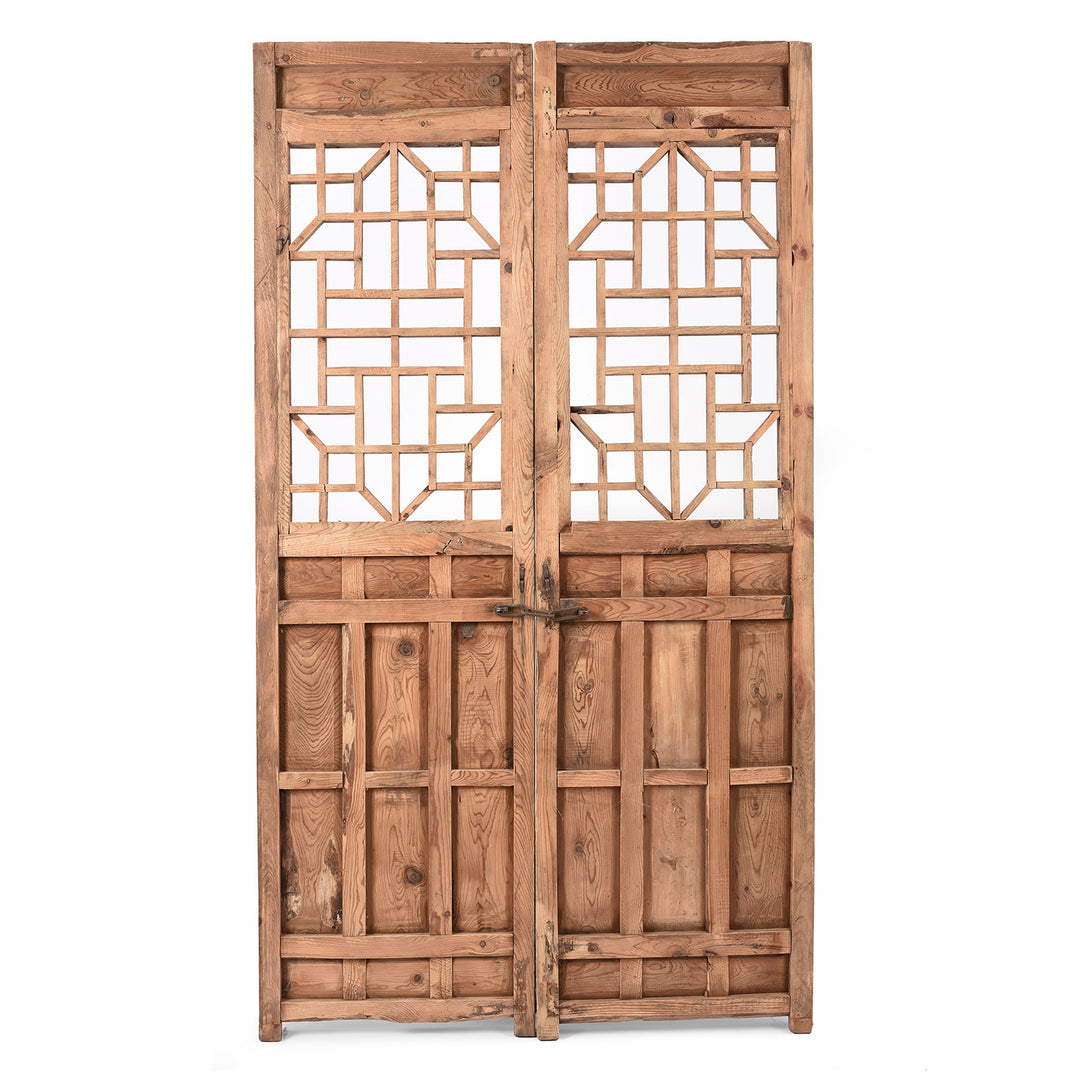 Chinese Pair of Screen Doors - 19th Century