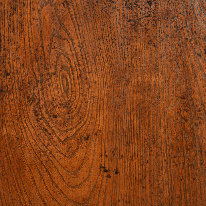 Grain Detail From Antique Elm Side Cabinet From Shanxi | Indigo Antiques