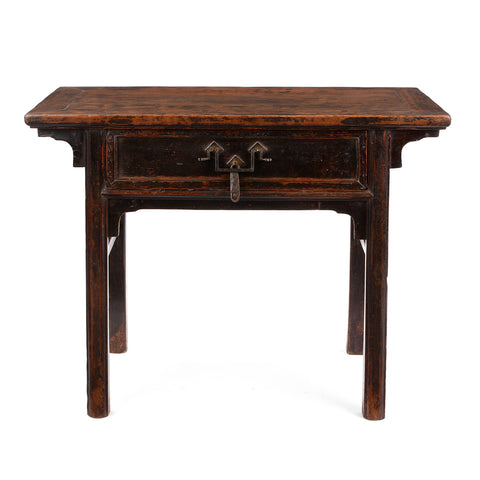 Ming Style Half Table From Shanxi - Early 19th Century