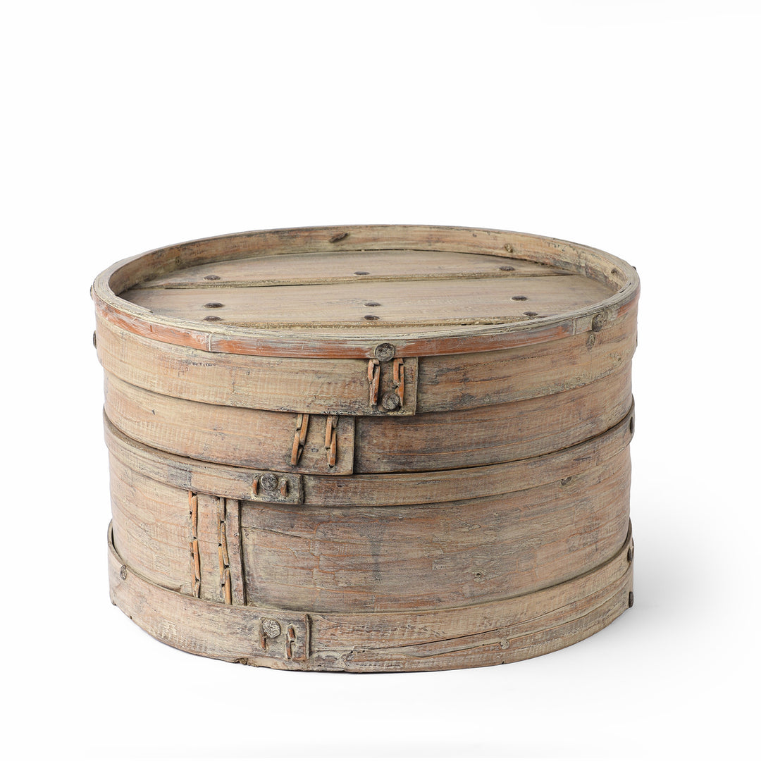 Back Of Old Chinese Food Container From Shanxi | Indigo Antiques