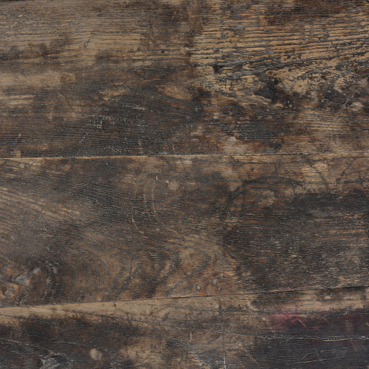 Detail From Antique Carved Elm Coffer Table From Shanxi Province - 19th Century | Indigo Antiques