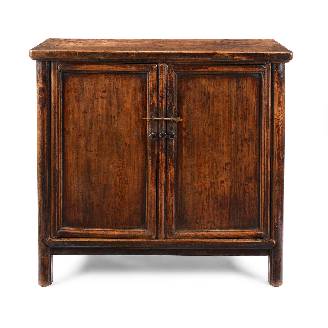 Antique Ming Style Elm Side Cabinet From Shanxi | Indigo Antiques