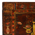 Red Painted Trunk From Shanxi - Ca 1900