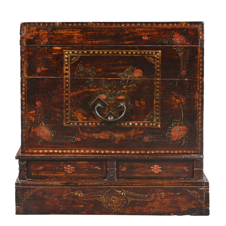 Side Of Antique Chinese Opera Chest From Shanxi | Indigo Antiques