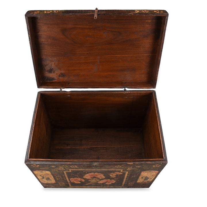 Interior Of Antique Chinese Opera Chest From Shanxi | Indigo Antiques