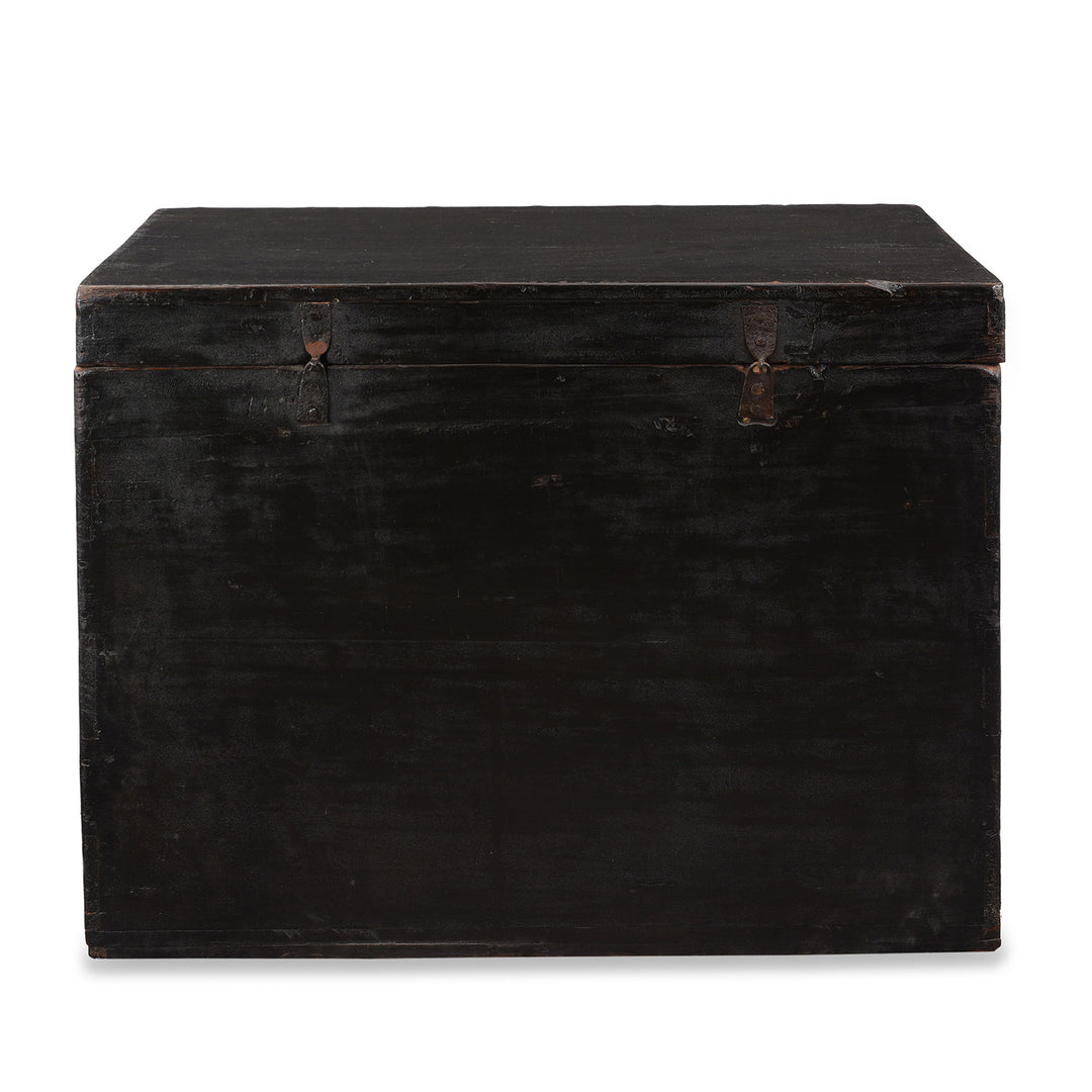Back Of Antique Chinese Opera Chest From Shanxi | Indigo Antiques