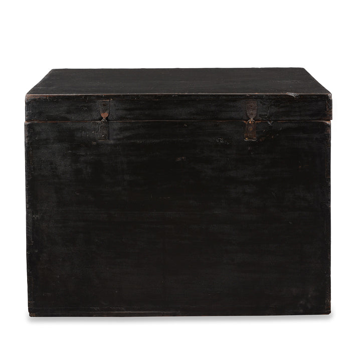 Back Of Antique Chinese Opera Chest From Shanxi | Indigo Antiques