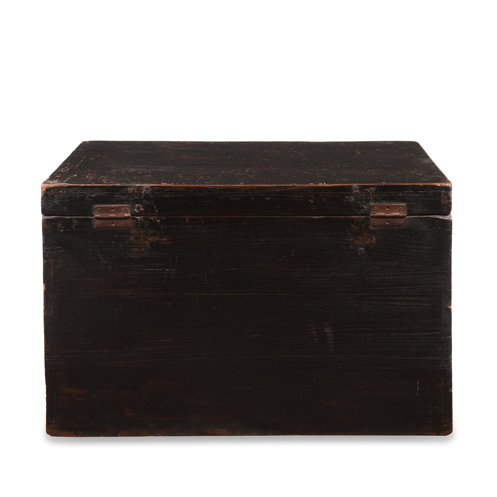 Back Of Antique Chinese Opera Chest From Shanxi | Indigo Antiques