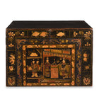 Painted Opera Chest From Shanxi Province - 19th Century