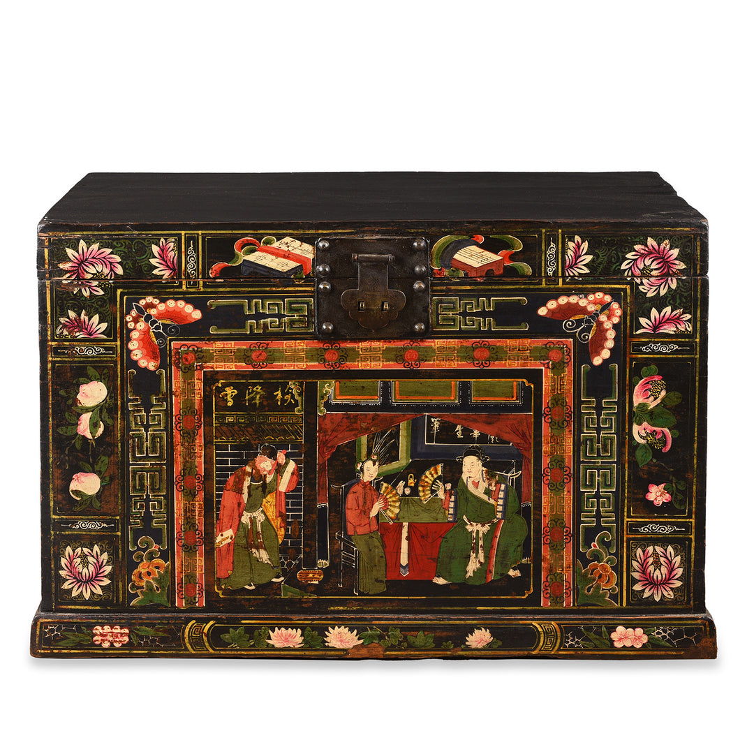 Antique Chinese Opera Chest From Shanxi | Indigo Antiques