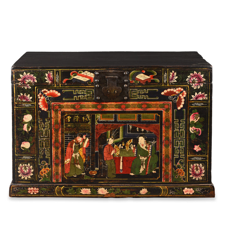 Antique Chinese Opera Chest From Shanxi | Indigo Antiques