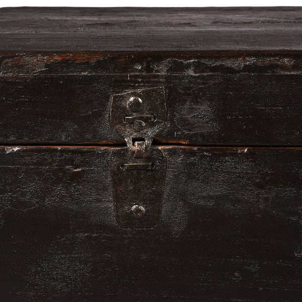 Painted Opera Chest From Shanxi Province - 19th Century