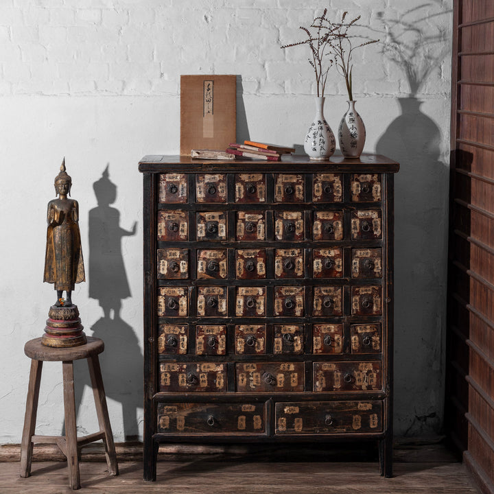 Antique Chinese Apothecary Chest From Shanxi Province - 19th Century | Indigo Antiques
