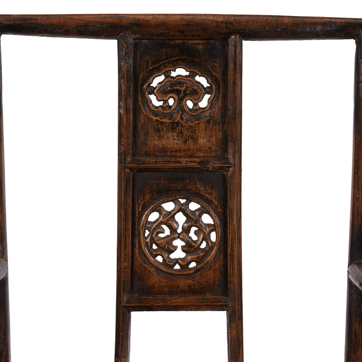 Antique Pair Of Elm Arm Chair From Shanxi Province | Indigo Antiques 