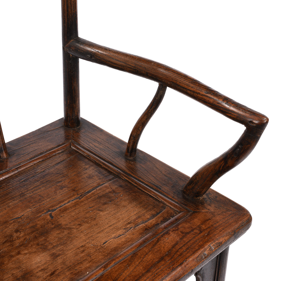 Antique Pair Of Elm Arm Chair From Shanxi Province | Indigo Antiques 