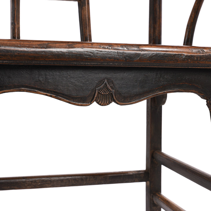 Antique Pair Of Elm Arm Chair From Shanxi Province | Indigo Antiques 