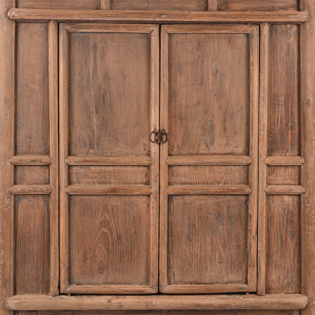 Doors Detail From Antique Elm Noodle Cabinet From Tianjin - 19th Century | Indigo Antiques