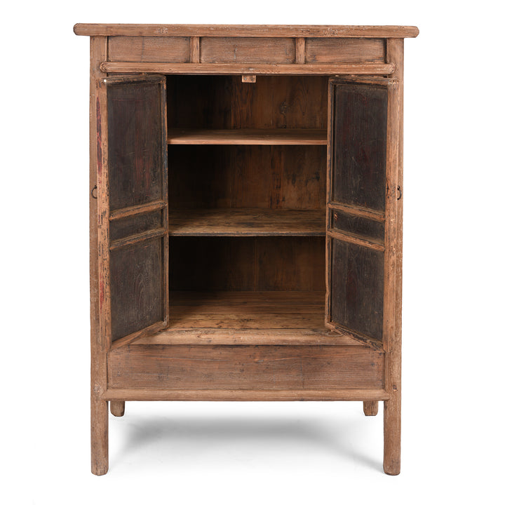 Interior Of Antique Elm Noodle Cabinet From Tianjin - 19th Century | Indigo Antiques