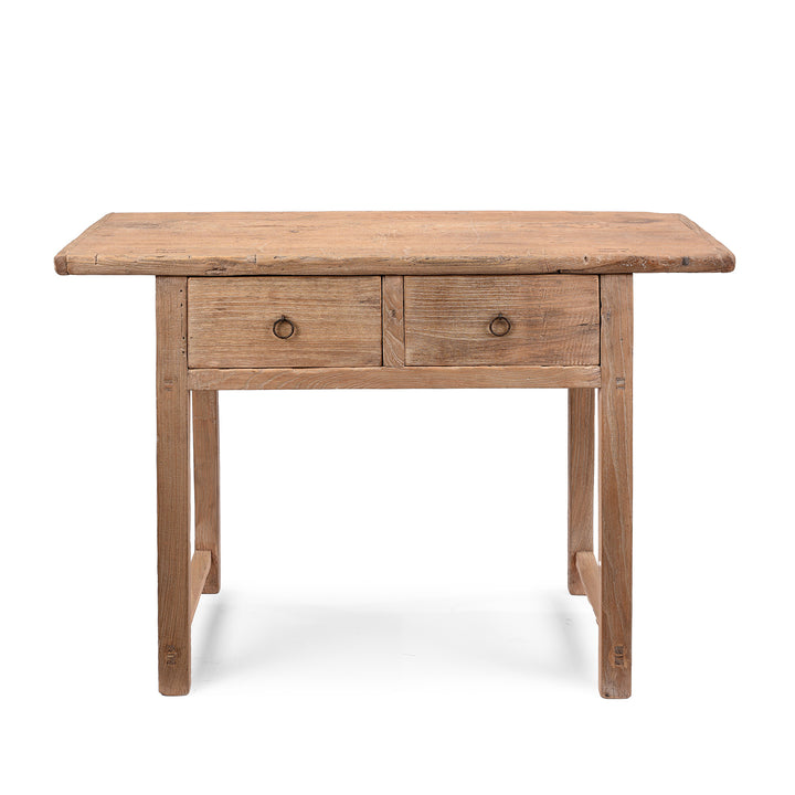 Antique Two Drawer Chinese Farmhouse Console Table | Indigo Antiques