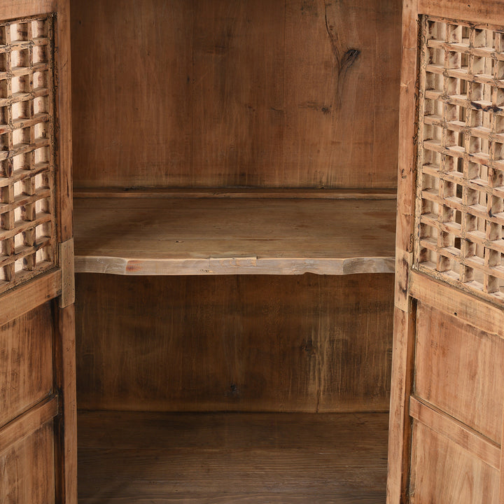 Interior Of Antique Poplar Noodle Cabinet From Tianjin - 19th Century | Indigo Antiques