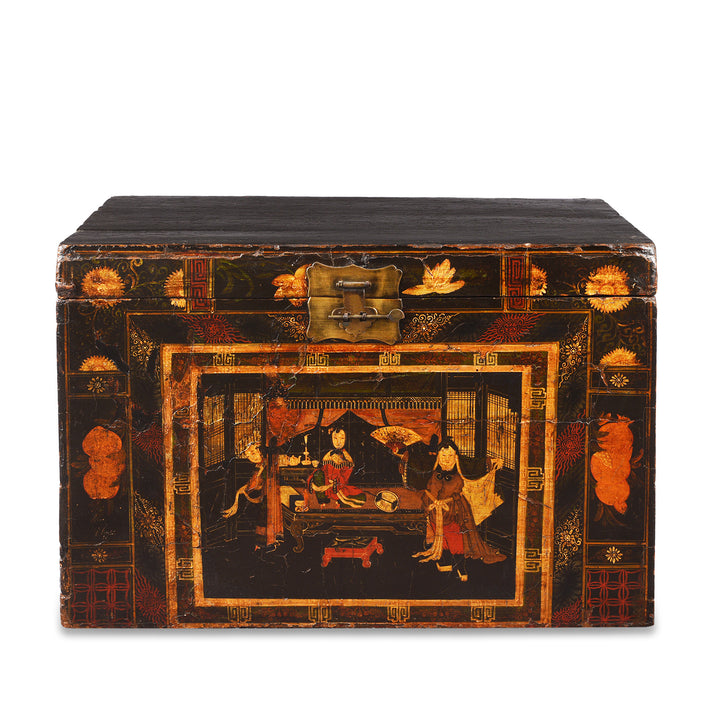 Antique Chinese Opera Chest From Shanxi | Indigo Antiques