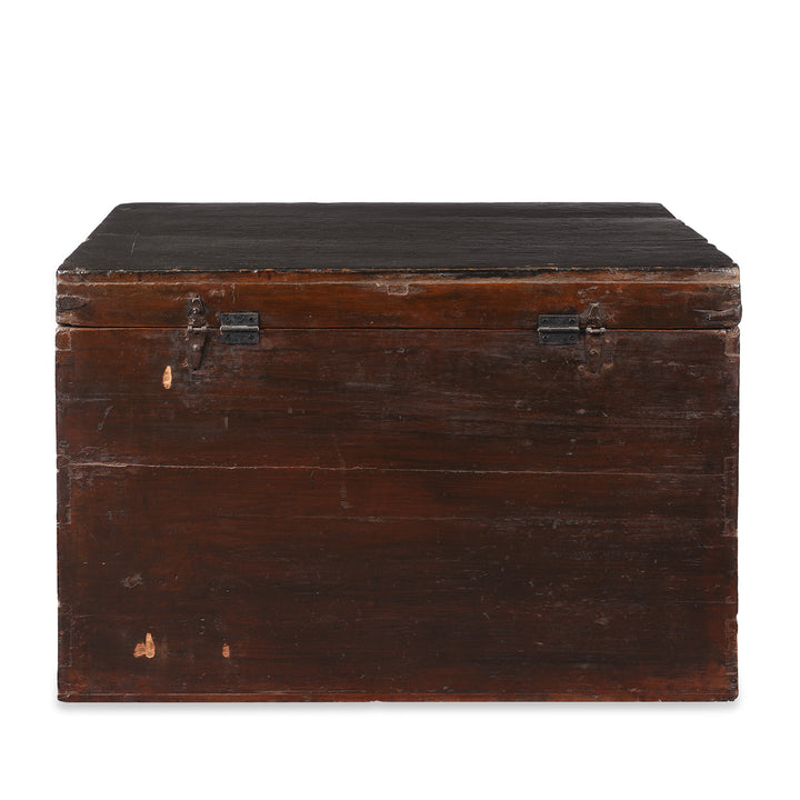 Back Of Antique Chinese Opera Chest From Shanxi | Indigo Antiques