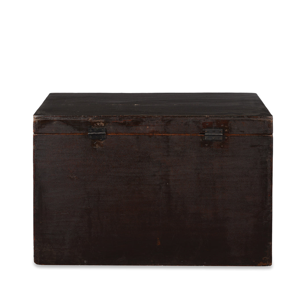 Back Of Antique Chinese Opera Chest From Shanxi | Indigo Antiques