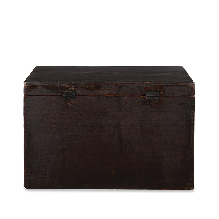 Back Of Antique Chinese Opera Chest From Shanxi | Indigo Antiques