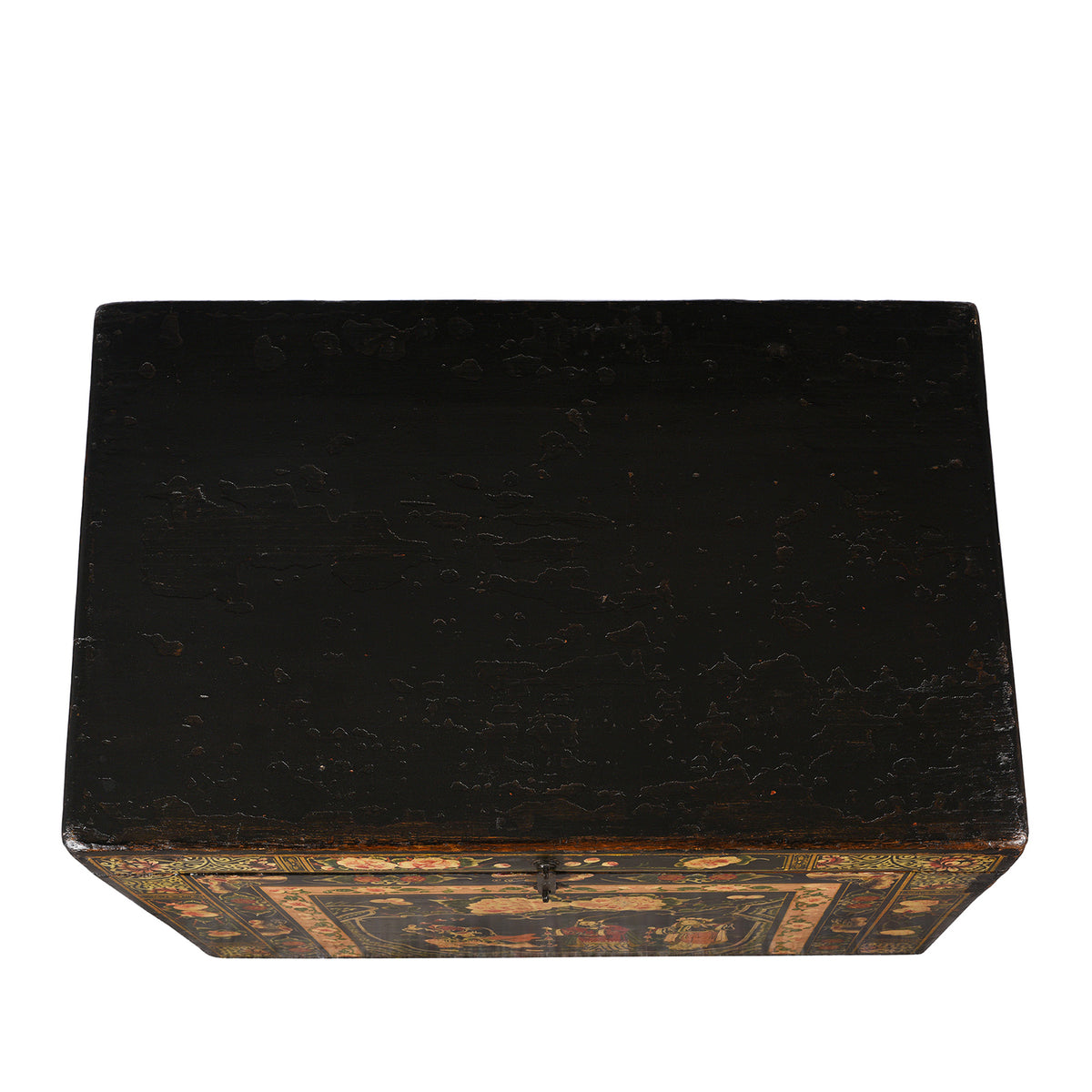 Top Of Antique Chinese Opera Chest From Shanxi | Indigo Antiques