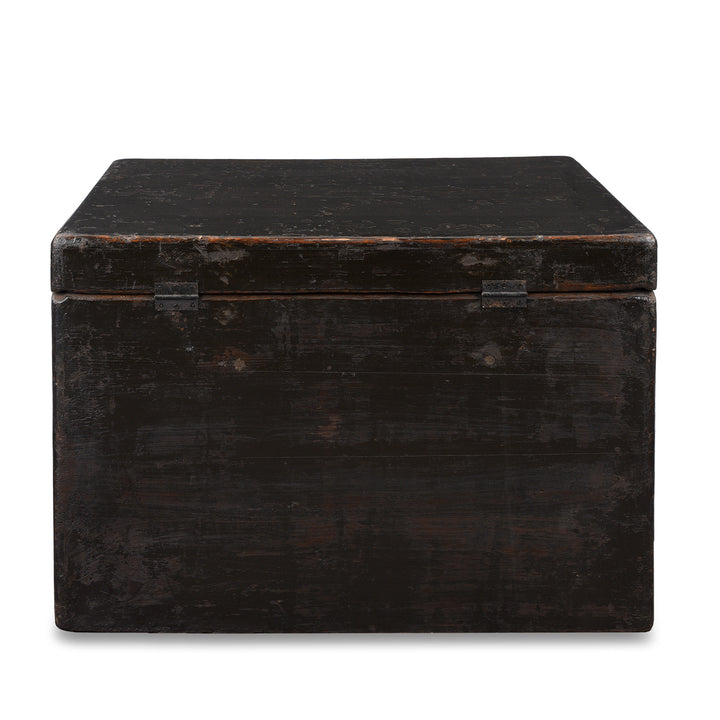 Back Of Antique Chinese Opera Chest From Shanxi | Indigo Antiques