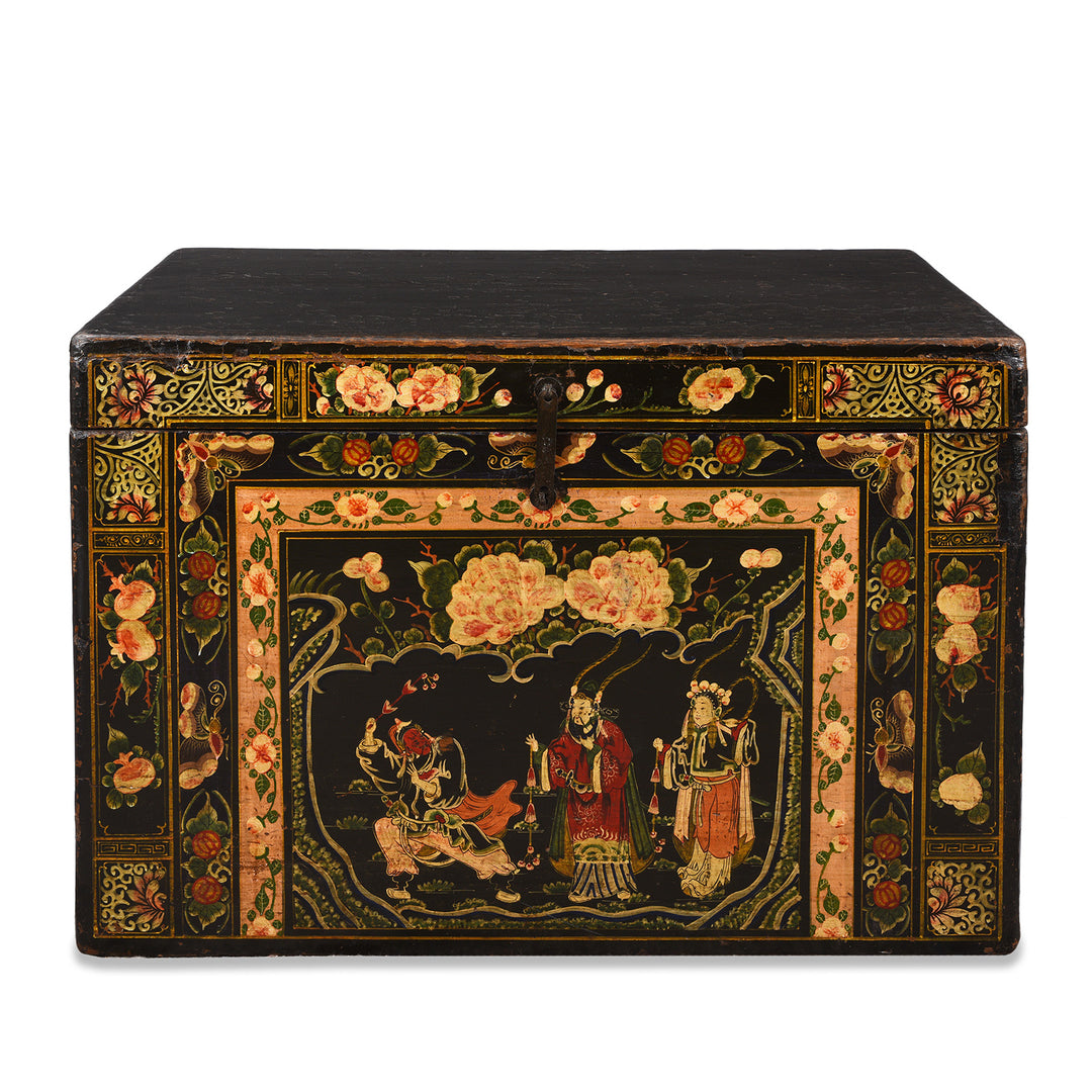 Antique Chinese Opera Chest From Shanxi | Indigo Antiques