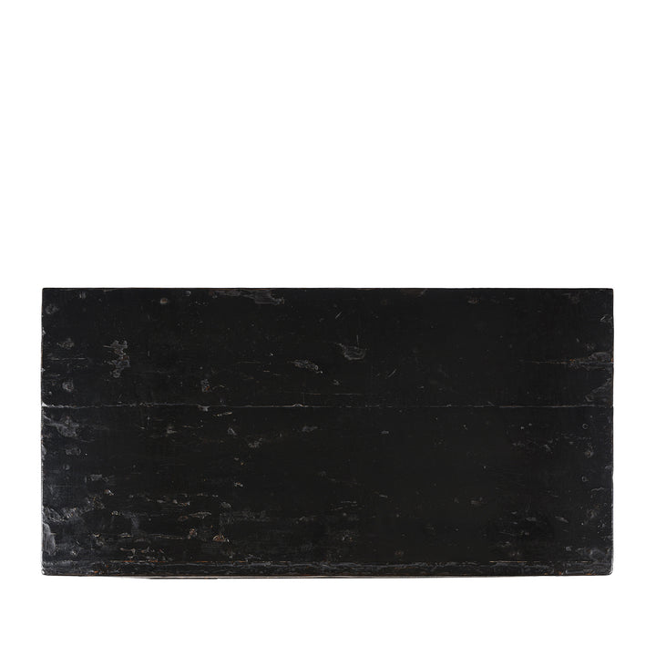 Top Down View Of Painted Gansu Grain Store Sideboard | Indigo Antiques